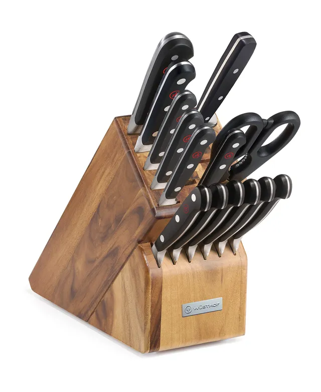 w-sthof-classic-15-piece-knife-block-set-precision-forged-full-tang-german-cutle image 1