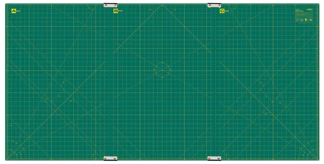 olfa-rm-clips-3-01-35-x-70-continuous-grid-rotary-mat-set-double-sided-self-heal image 1