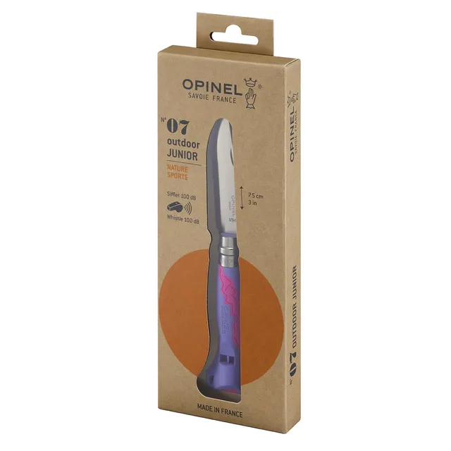 opinel-outdoor-junior-no-07-stainless-steel-folding-knife-with-rounded-safety-ti image 1