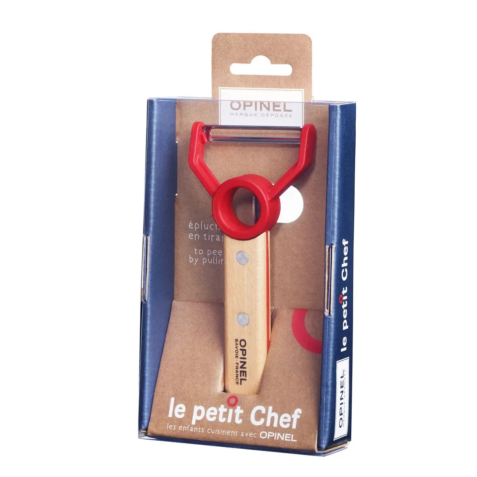 opinel-le-petit-chef-kids-peeler-educational-finger-ring-stainless-steel-blade-b image 1