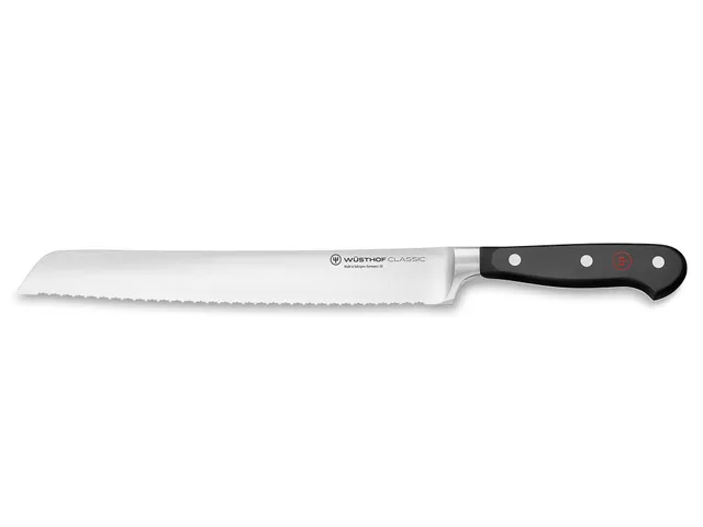 w-sthof-classic-9-double-serrated-bread-knife-silver-precision-forged-german-cru image 1