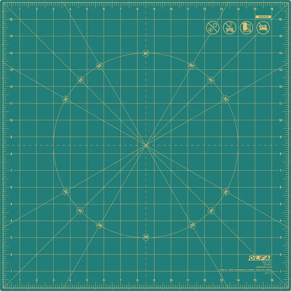 olfa-rm-17s-17-rotating-self-healing-cutting-mat image 1