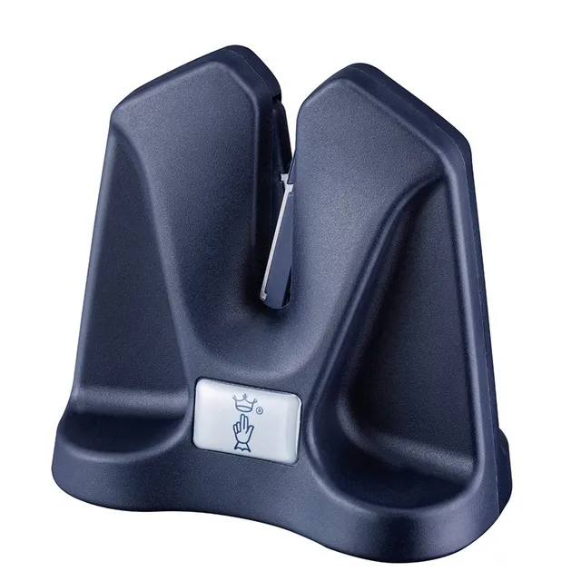 opinel-manual-knife-sharpener-compact-self-adjusting-carbide-sharpener-with-sili image 1