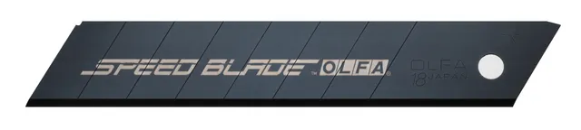 olfa-lfb-10b-18mm-ultra-sharp-black-speed-blade-10-pack-non-stick-coated-25-shar image 1