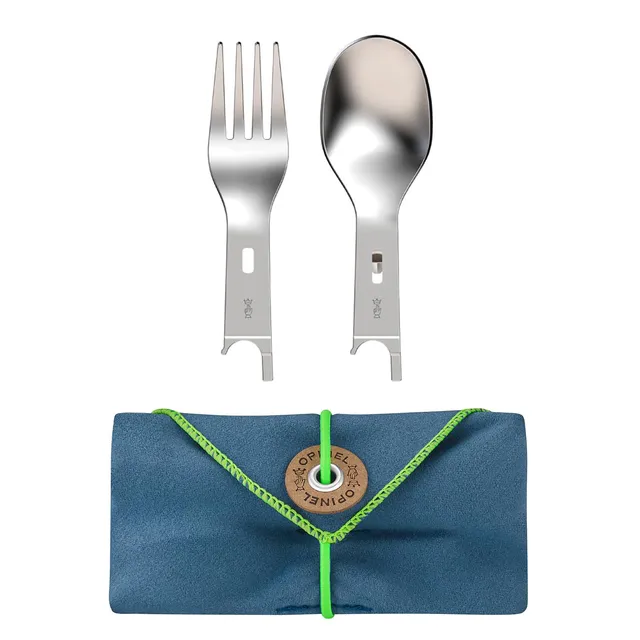 opinel-picnic-cutlery-insert-set-for-no-8-folding-knives-fork-spoon-micro-fiber- image 1