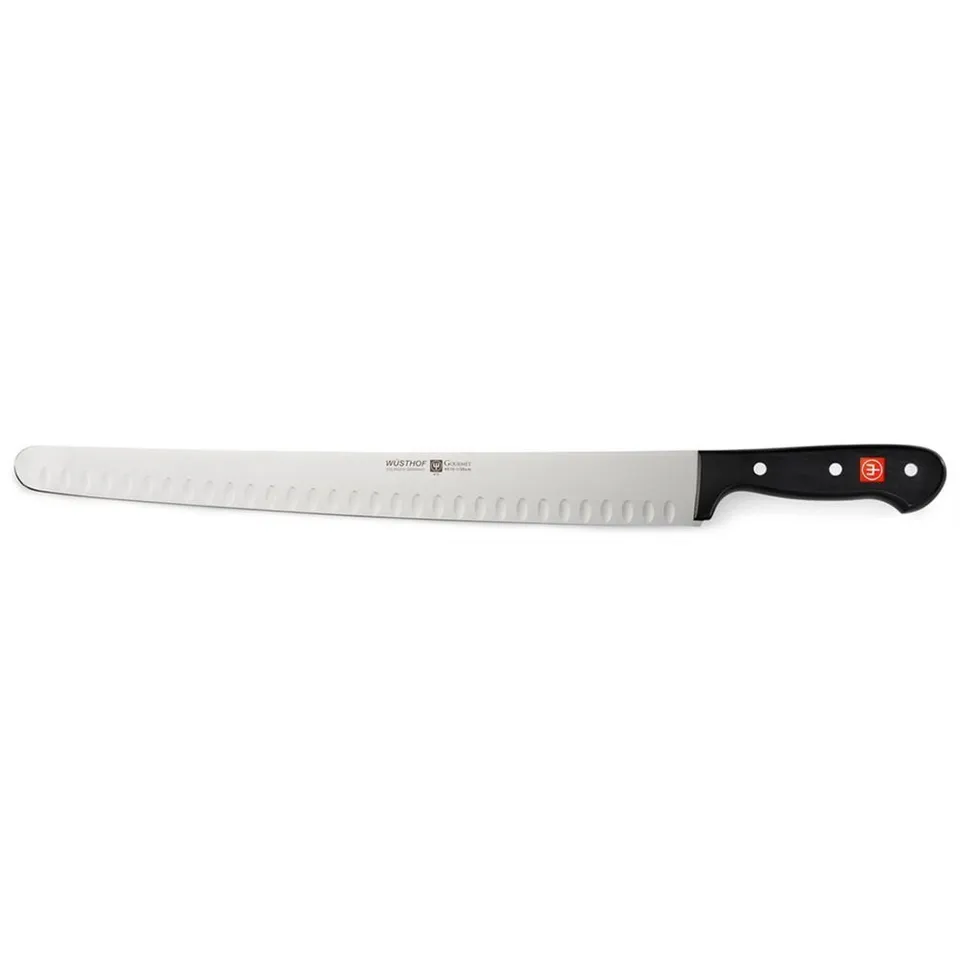w-sthof-gourmet-10-super-slicer-knife-laser-cut-german-steel-multi-purpose-slici image 1