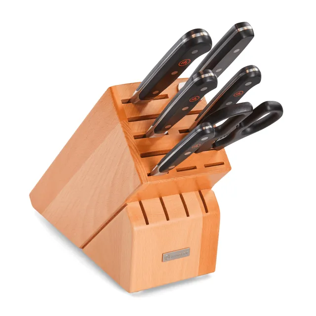 w-sthof-classic-7-piece-knife-block-set-precision-forged-german-high-carbon-stai image 1