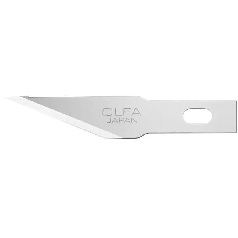 olfa-kb4-s-11-precision-art-blade-5-pack-23-carbon-steel-detail-blades-for-ak-1- image 1