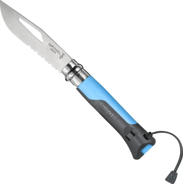 opinel-no-08-outdoor-stainless-steel-folding-knife-12c27-sandvik-blade-survival- image 1