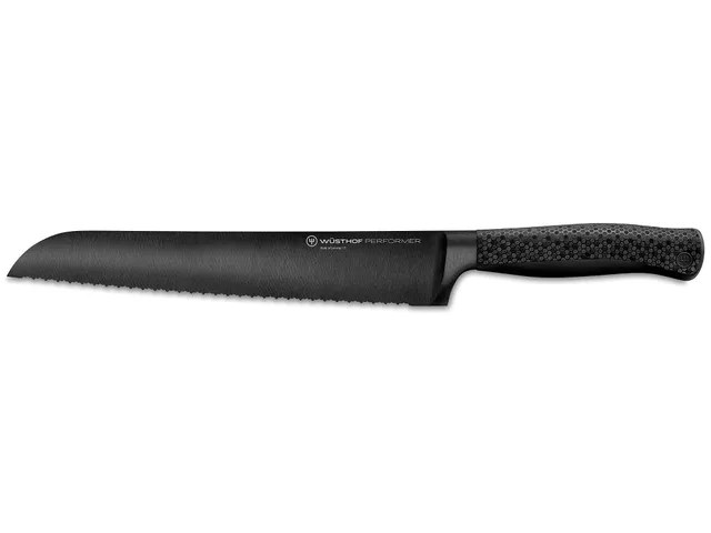 w-sthof-performer-9-double-serrated-bread-knife-black-dlc-coated-fully-forged-bl image 1