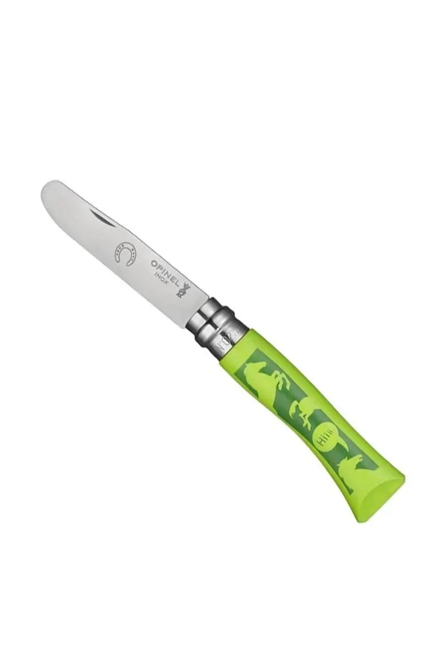 opinel-my-first-no-7-equestrian-limited-edition-stainless-steel-children-s-foldi image 1