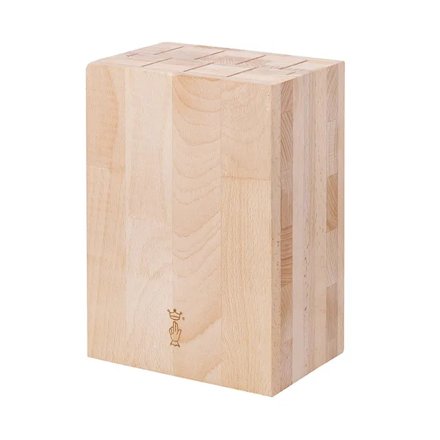 opinel-beech-wood-knife-storage-block-9-slot-kitchen-knife-holder-simple-french- image 1