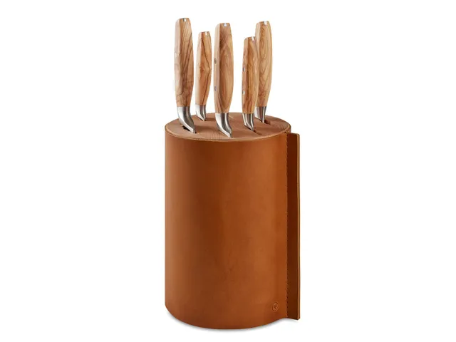 w-sthof-amici-6-piece-knife-block-set-calabrian-olive-wood-handles-forged-soling image 1