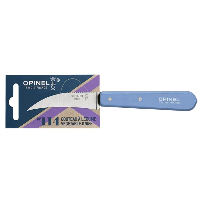opinel-vegetable-knife-essential-3-bird-s-beak-curved-blade-paring-knife-for-cut image 1