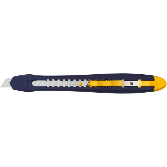 olfa-es-1-9mm-basic-precision-utility-knife-with-auto-lock-and-recycled-material image 1