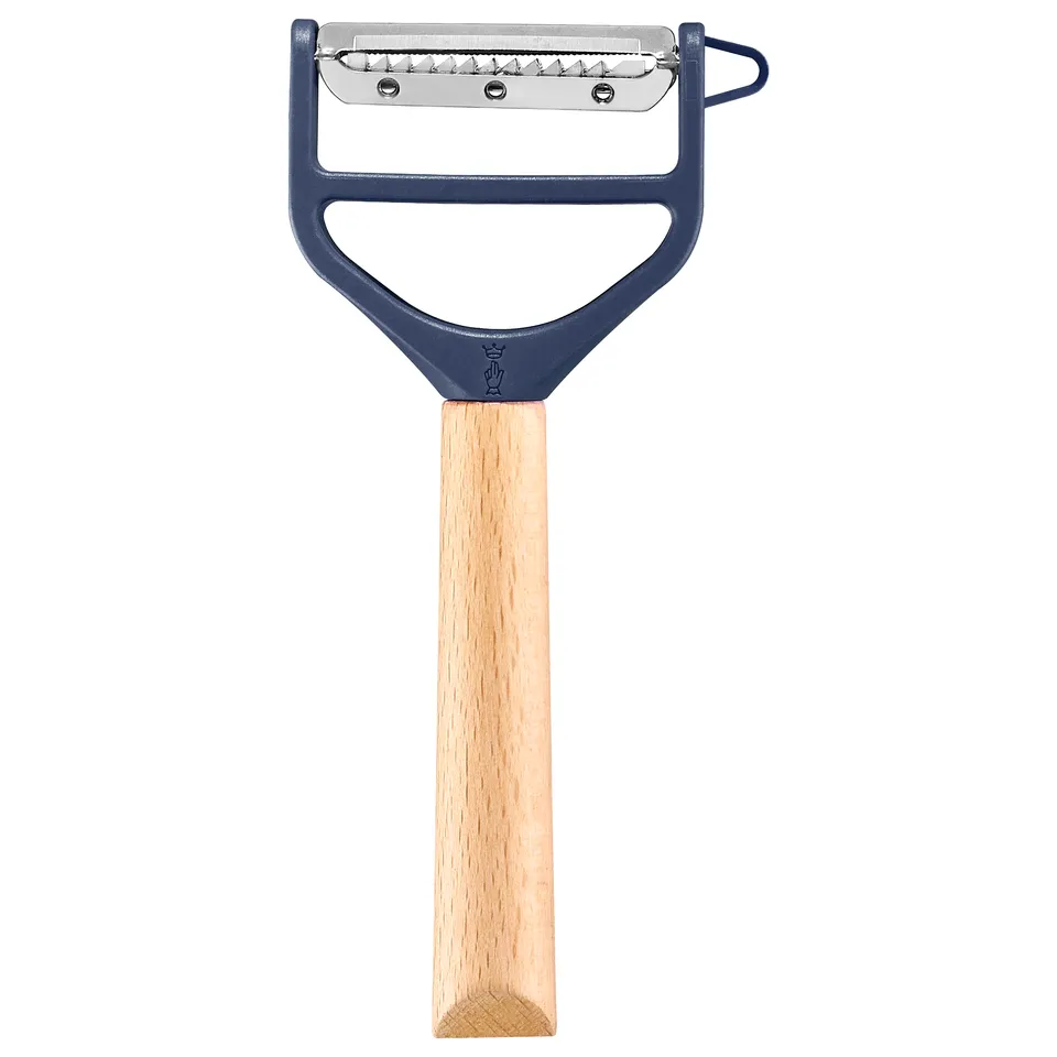 opinel-t-duo-y-shaped-vegetable-peeler-dual-stainless-blades-for-peeling-julienn image 1