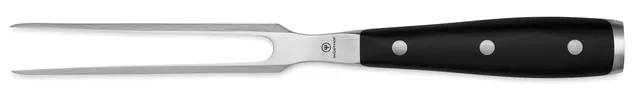 w-sthof-classic-ikon-6-inch-straight-meat-fork-black-precision-forged-carving-fo image 1