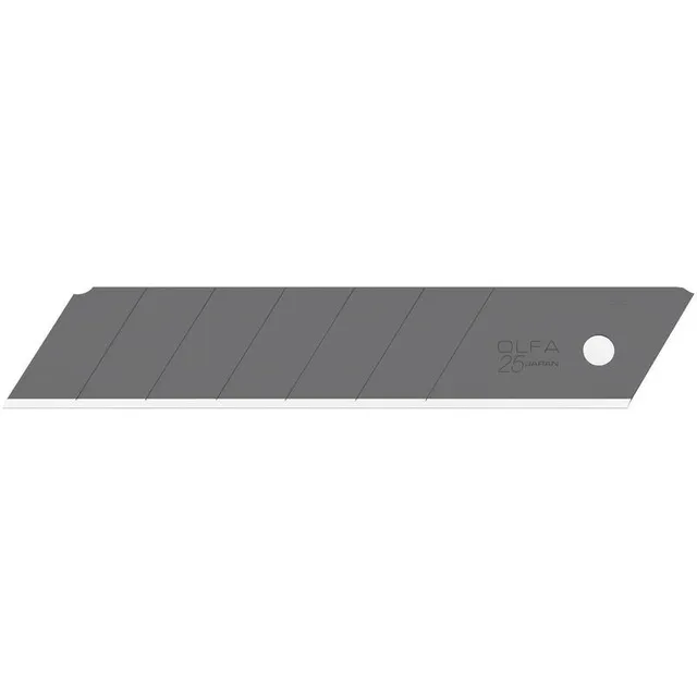olfa-25mm-hbb-ultra-sharp-black-snap-off-blade-extra-heavy-duty-multi-pack-5-10- image 1