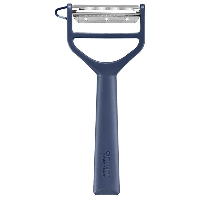 opinel-t-duo-polymer-julienne-peeler-blue-dual-blade-stainless-steel-vegetable-p image 1