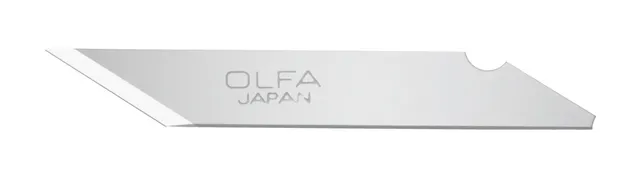 olfa-kb-multi-purpose-art-blades-5-or-25-pack-replacement-art-knife-blades-for-a image 1