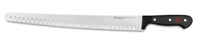 w-sthof-gourmet-14-inch-hollow-edge-brisket-slicing-knife-precision-stamped-stai image 1