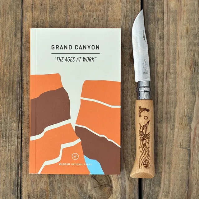 opinel-national-parks-guide-series-no-08-folding-knife-with-wildsam-field-guide- image 1