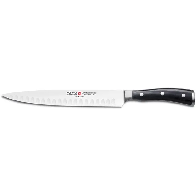 w-sthof-classic-ikon-9-hollow-edge-carving-knife-precision-forged-german-carving image 1