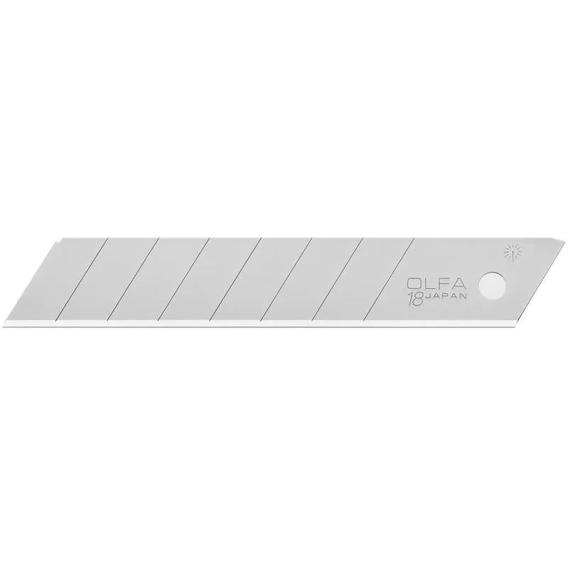 olfa-lb-18mm-silver-snap-off-blades-5-10-30-50-100-packs image 1