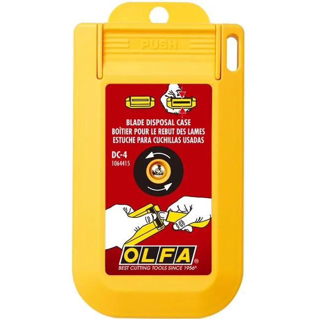 olfa-dc-4-reusable-blade-disposal-can-with-mounting-hole image 1
