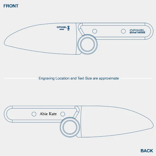 opinel-le-petit-chef-3-piece-kids-kitchen-knife-set-with-finger-positioning-ring image 1
