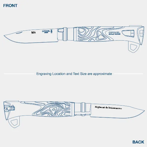 opinel-no-12-explore-outdoor-folding-knife-with-firestarter-whistle-and-cutting- image 1