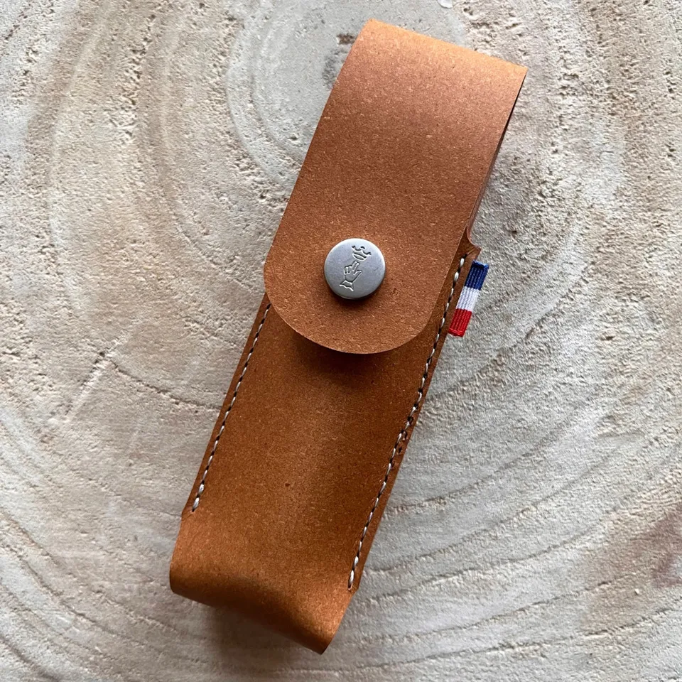 opinel-alpine-sheath-collection-france-regenerated-leather-knife-sheath-by-big-g image 1