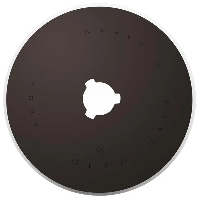 olfa-chb-1-chenille-textile-rotary-blade-60mm-double-honed-1-pack image 1