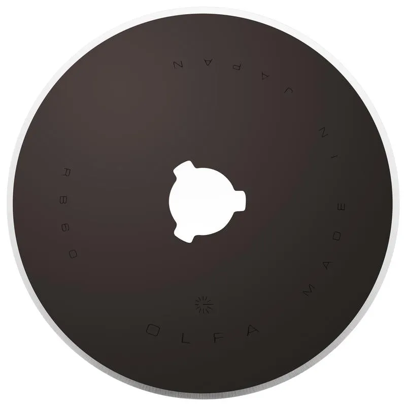 olfa-chb-1-chenille-textile-rotary-blade-60mm-double-honed-1-pack image 1
