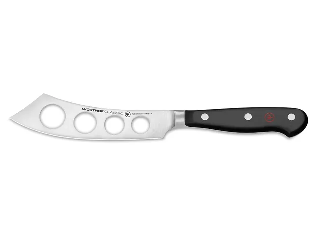 w-sthof-classic-5-inch-cheese-knife-with-fork-tip-black-soft-and-hard-cheese-cut image 1