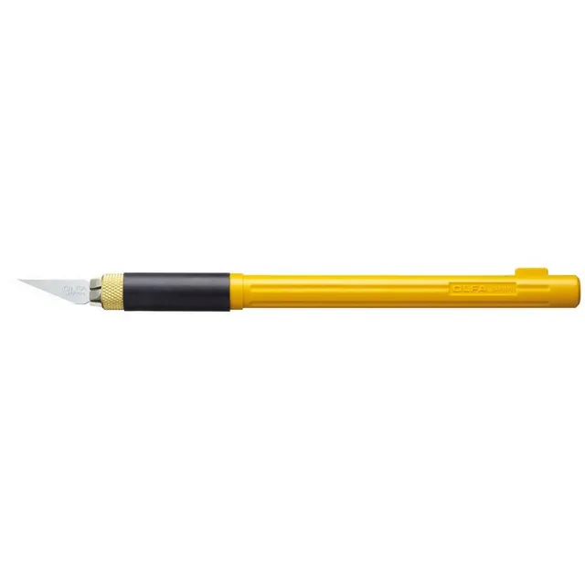 olfa-ak-4-cushion-grip-art-knife-with-quick-spin-blade-change image 1