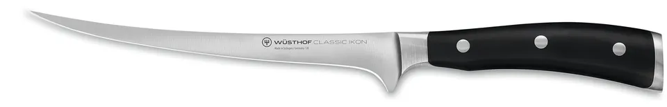 w-sthof-classic-ikon-7-flexible-fillet-knife-black-precision-forged-high-carbon- image 1