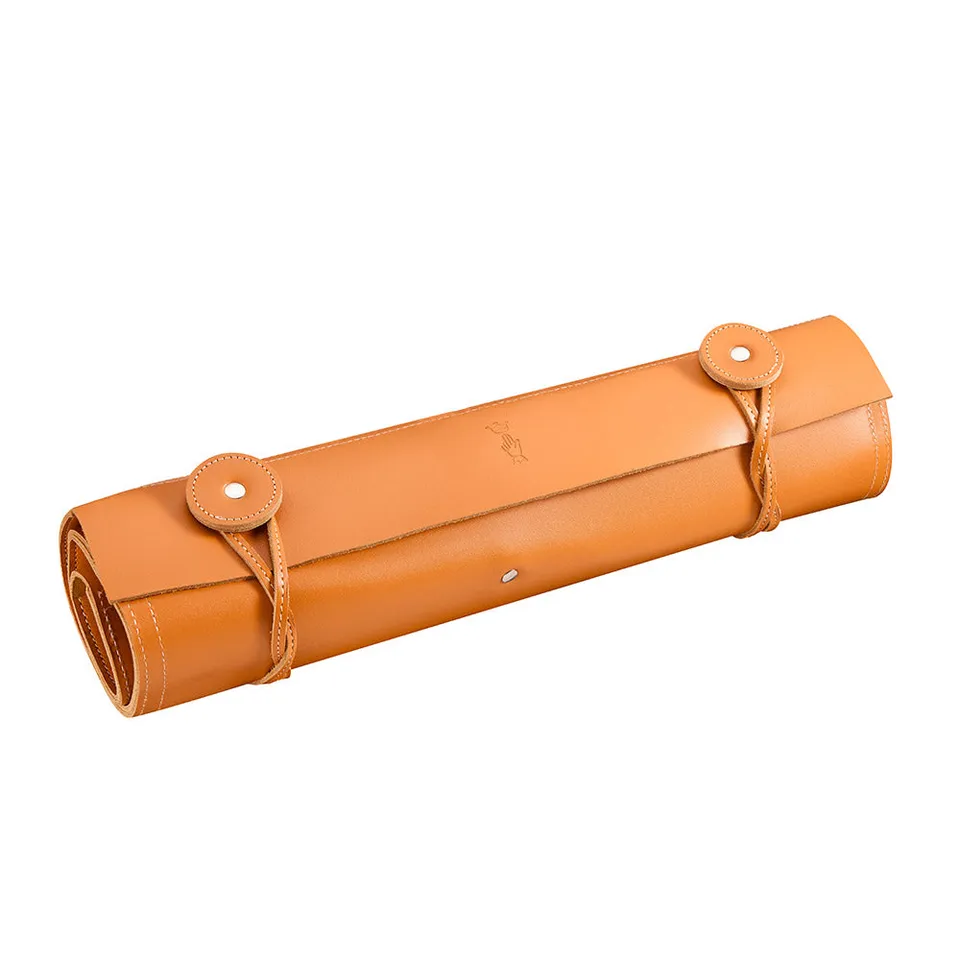 opinel-leather-chef-knife-roll-8-slot-storage-for-kitchen-knives image 1