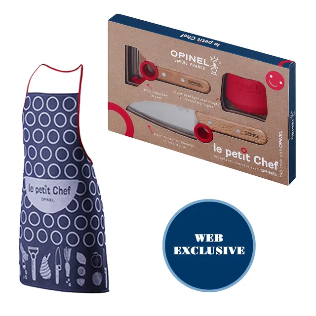 opinel-start-them-young-kids-kitchen-kit-with-rounded-tip-knife-peeler-finger-gu image 1
