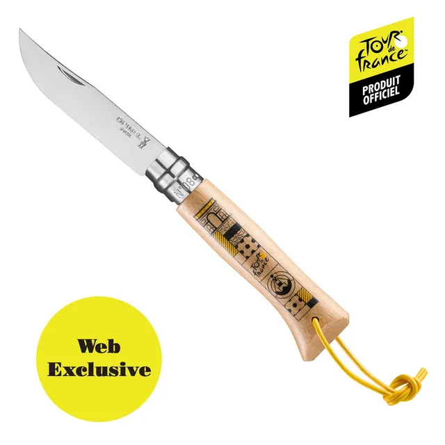 opinel-2022-tour-de-france-no-08-folding-knife-warehouse-find-limited-edition-le image 1