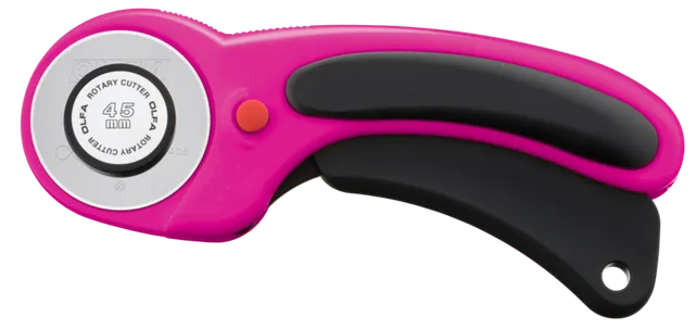 olfa-rty-2dx-mag-45mm-ergonomic-rotary-cutter-with-auto-retract-blade-and-dual-a image 1