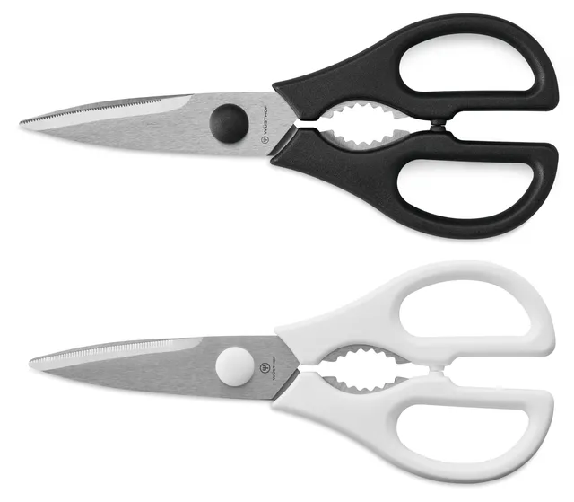 w-sthof-come-apart-kitchen-shears-2-pack-black-white-german-made-two-piece-detac image 1