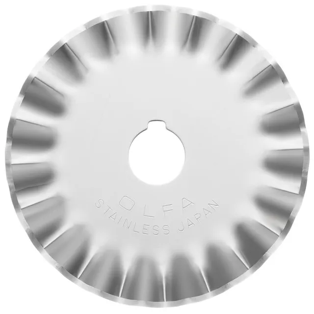 olfa-pib45-1-stainless-steel-pinking-blade-45mm-rotary-1-pack image 1