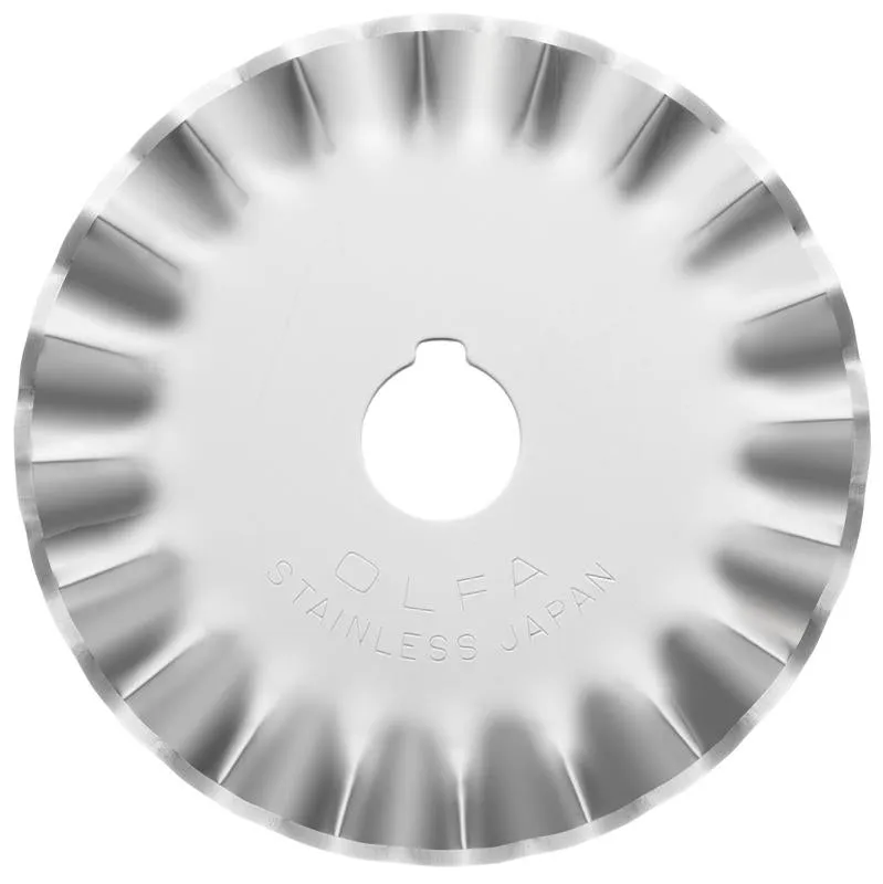 olfa-pib45-1-stainless-steel-pinking-blade-45mm-rotary-1-pack image 1