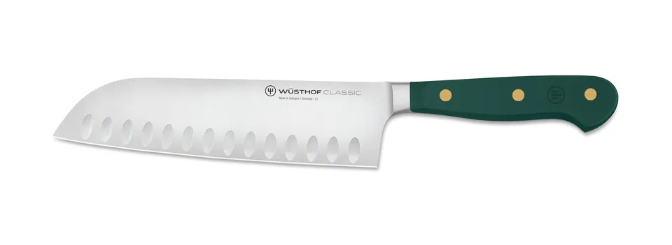 w-sthof-classic-fresh-rosemary-7-hollow-edge-santoku-precision-forged-full-tang- image 1