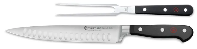 w-sthof-classic-2-piece-carving-set-8-hollow-edge-carving-knife-6-carving-fork image 1