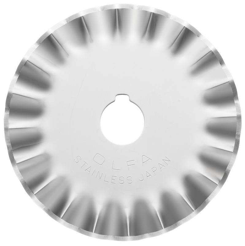 olfa-pib45-1-stainless-steel-pinking-blade-45mm-rotary-1-pack image 1