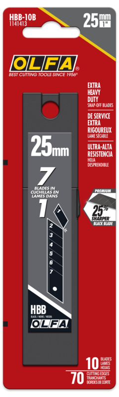 olfa-25mm-hbb-ultra-sharp-black-snap-off-blade-extra-heavy-duty-multi-pack-5-10- image 3