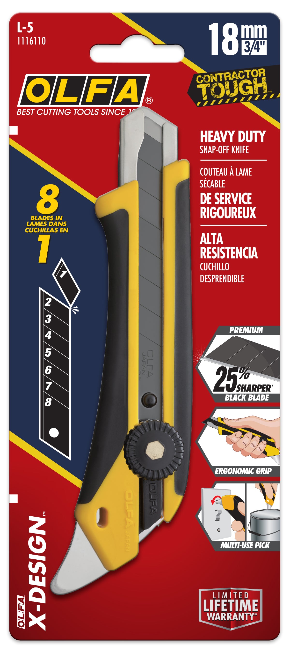 olfa-l-5-18mm-fiberglass-heavy-duty-utility-knife-with-multi-pick image 5