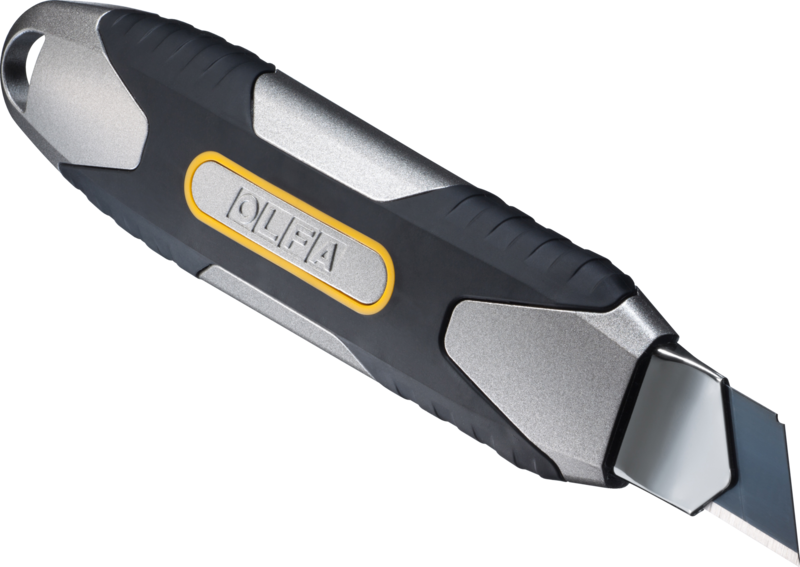 olfa-mxp-al-18mm-die-cast-aluminum-auto-lock-heavy-duty-utility-knife-with-anti- image 4